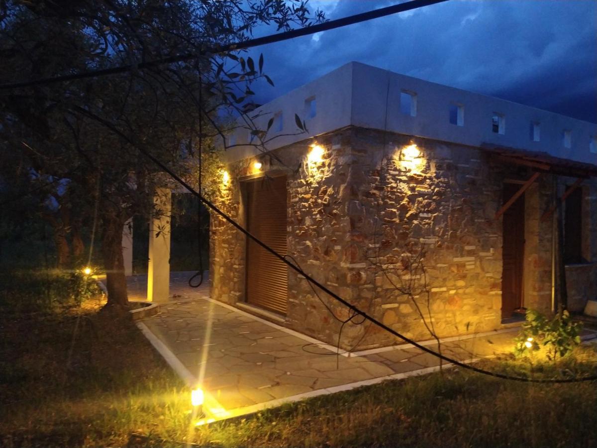 Elea Stone Houses In Organic Quiet Olive Grove, Prinos, Thassos Dış mekan fotoğraf