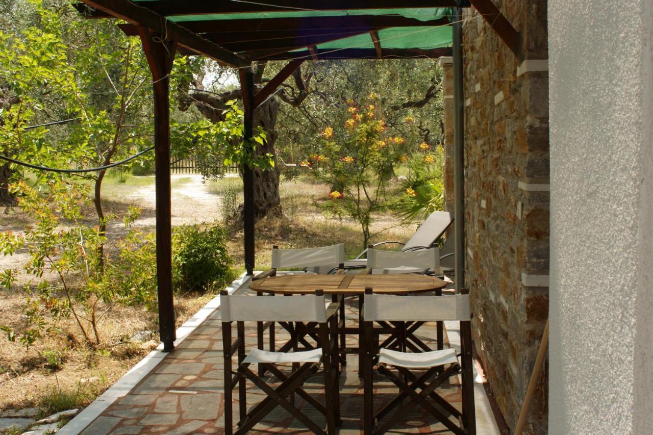 Elea Stone Houses In Organic Quiet Olive Grove, Prinos, Thassos Dış mekan fotoğraf