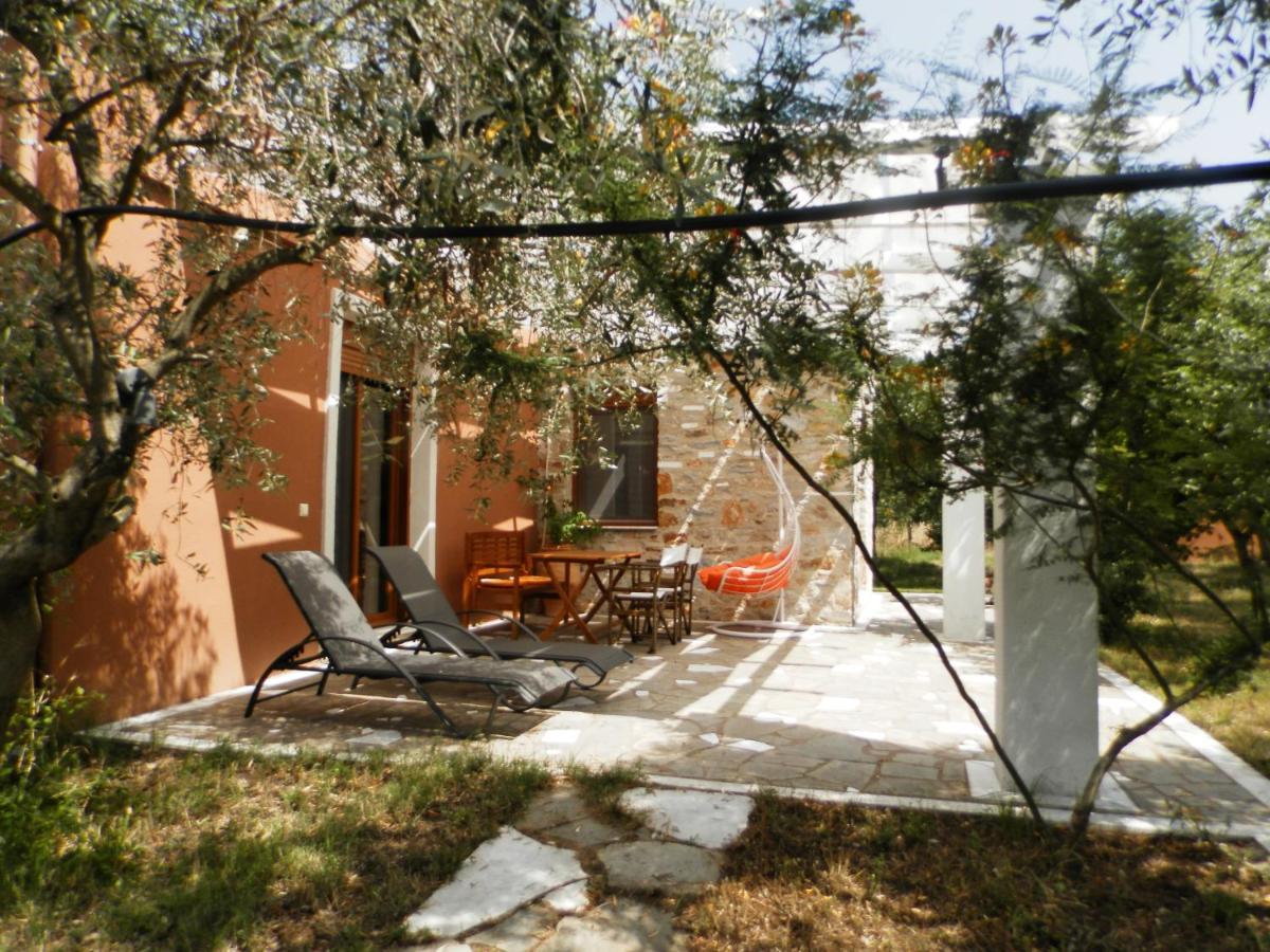 Elea Stone Houses In Organic Quiet Olive Grove, Prinos, Thassos Dış mekan fotoğraf