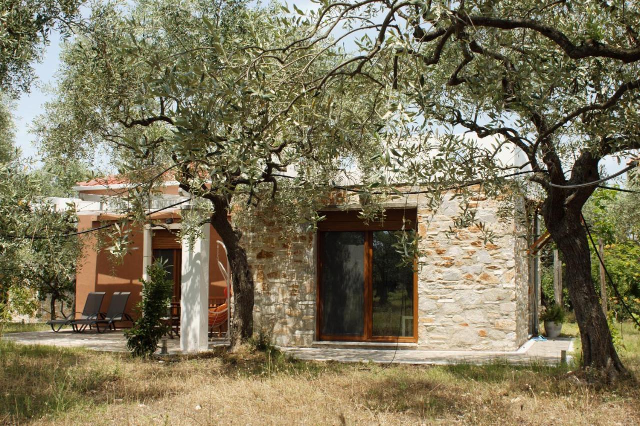 Elea Stone Houses In Organic Quiet Olive Grove, Prinos, Thassos Dış mekan fotoğraf
