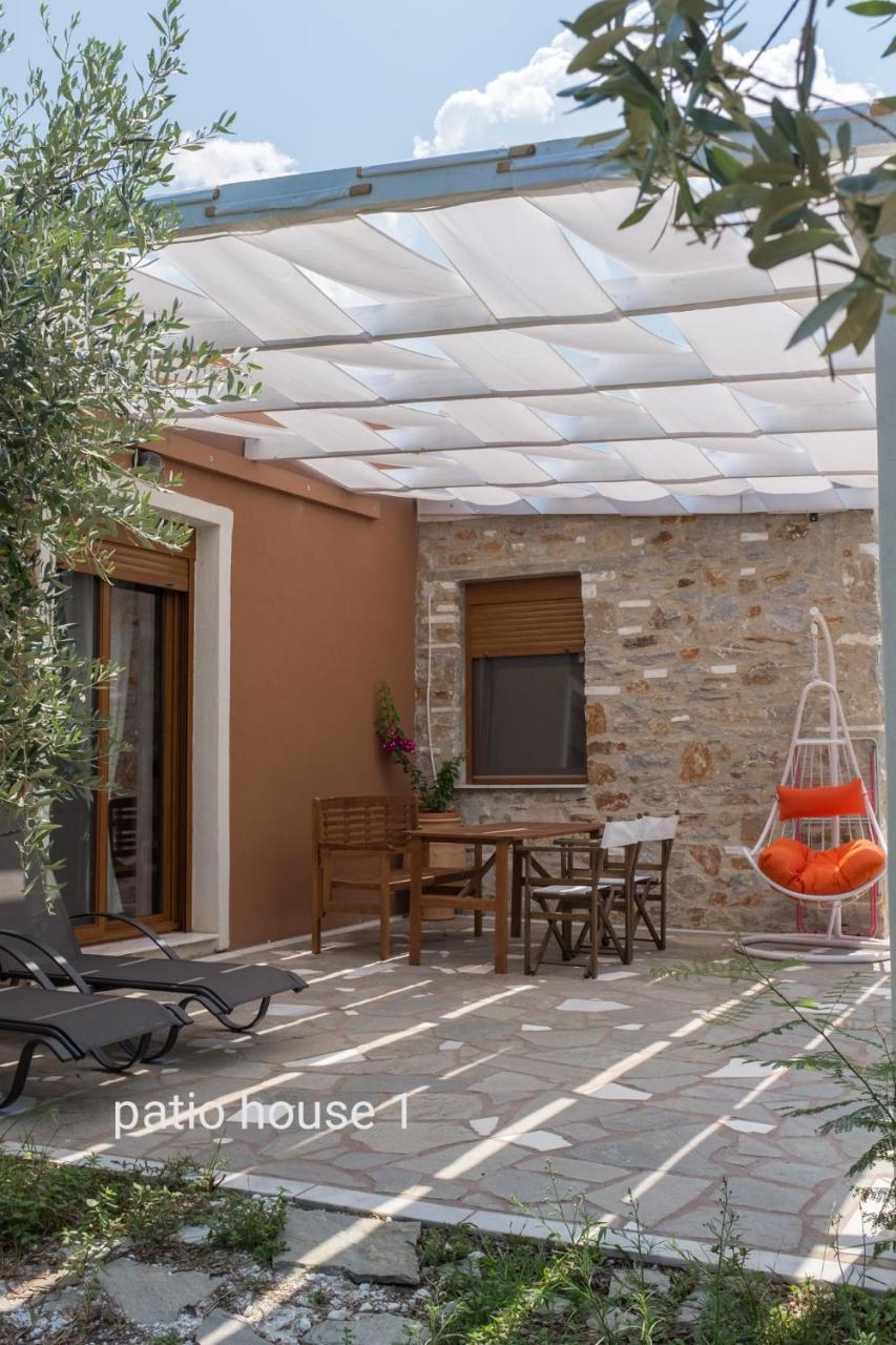Elea Stone Houses In Organic Quiet Olive Grove, Prinos, Thassos Dış mekan fotoğraf